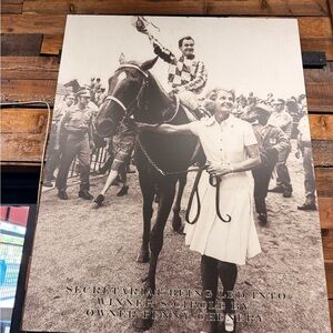 Vintage Horse Racing Poster